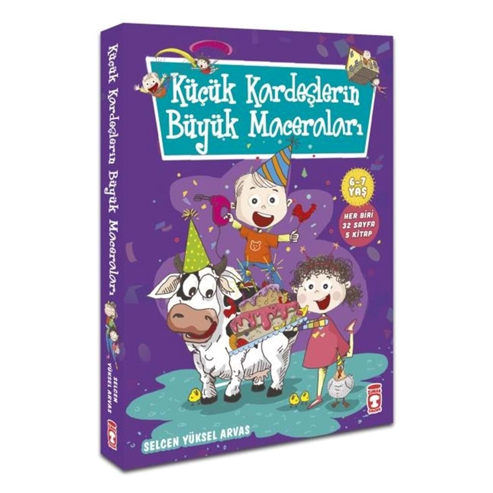 Küçük Kardeşlerin Büyük Maceraları Set (5 Kitap)