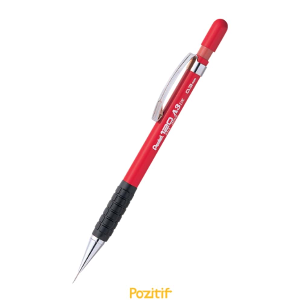 Pentel 0.3 Mm - Kırmızı Versatil Kalem A313-B
