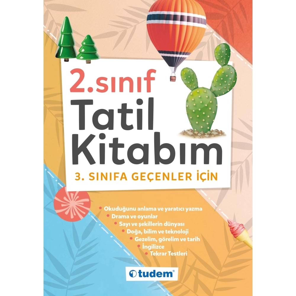 Tatil Kitabım 2.Sınıf 2.Sınıftan 3.Sınıfa Geçenler İçin
