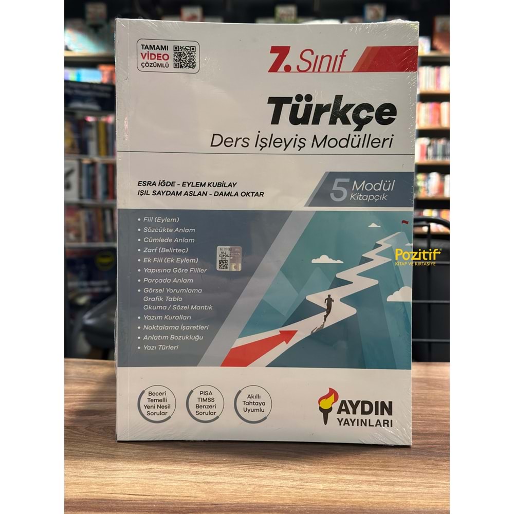Aydın 7.Sınıf Türkçe Ders İşleyiş Modülleri