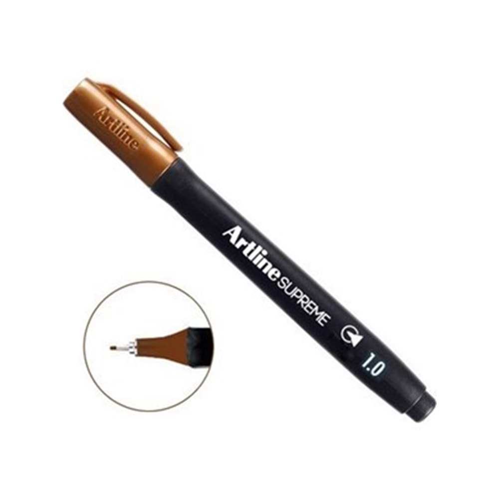 Artline Supreme 1.0 Mm Metallic Marker Kalem Bronze Epf-790
