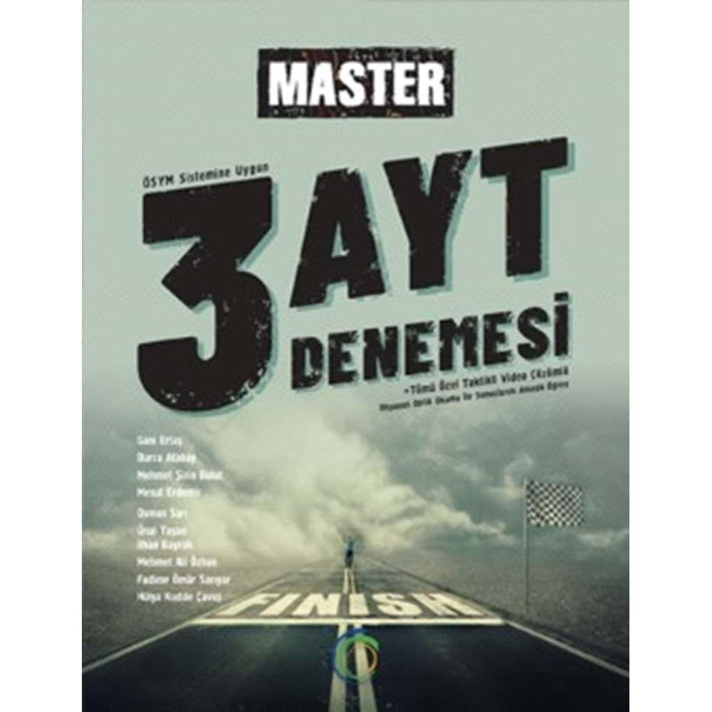 TYT- AYT Master 3 Deneme Okyanus Yayınları