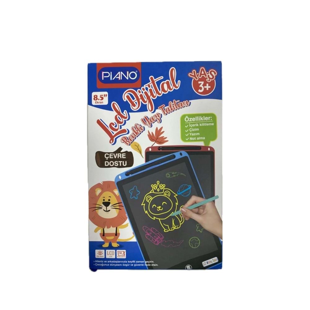 PIANO 606324 DİJİTAL RENKLİ YAZI TAHTASI 8.5