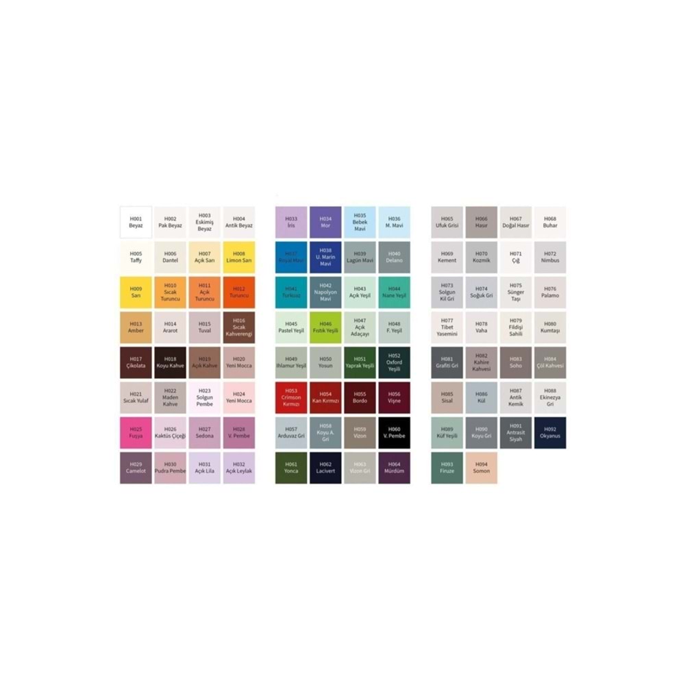 Hybrıd Akr. Multısurfaces H-061 Yonca 120 Ml