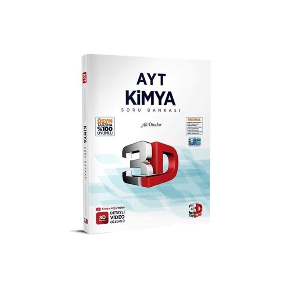 3D Yayınları AYT Kimya Soru Bankası