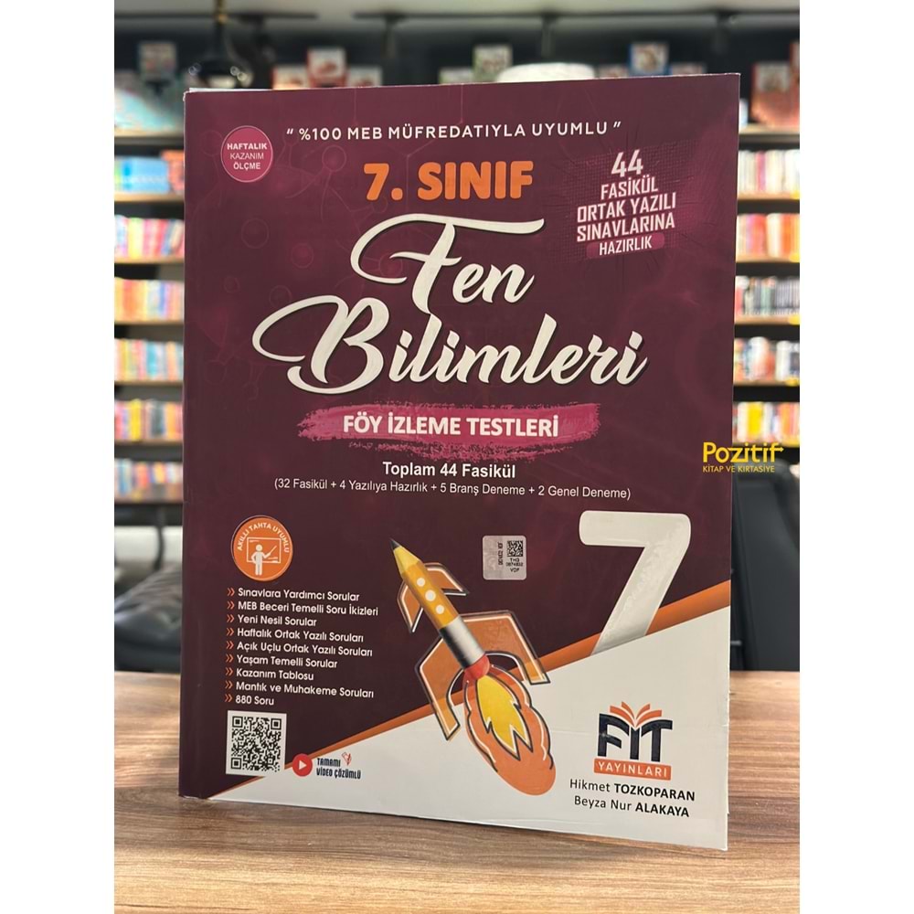 7. Sınıf Fen Bilimleri Föy İzleme Testleri