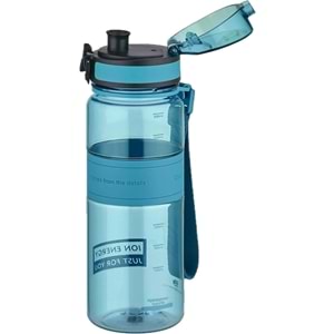 Uzspace 500 ml Orta Boy Silikon Gövde Tritan Su Matarası