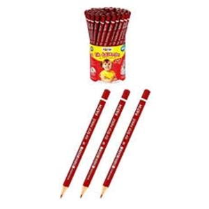 Fatih Kurşun Kalem Kırmızı Jumbo Tek