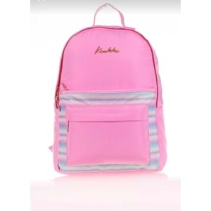 Kaukko Magical Sırt Çantası Simli Pembe K1536