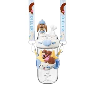 Dıller D2530 580 Ml Boyun Askılı Trıtan Su Matarası