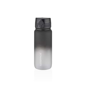 Uzspace 650ml Siyah-Beyaz Tritan Matara 3037-6