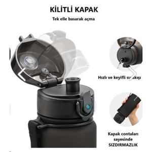 Uzspace 3038 Matara 1000ml Spindrift Blue