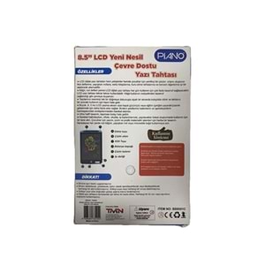 PIANO 606324 DİJİTAL RENKLİ YAZI TAHTASI 8.5
