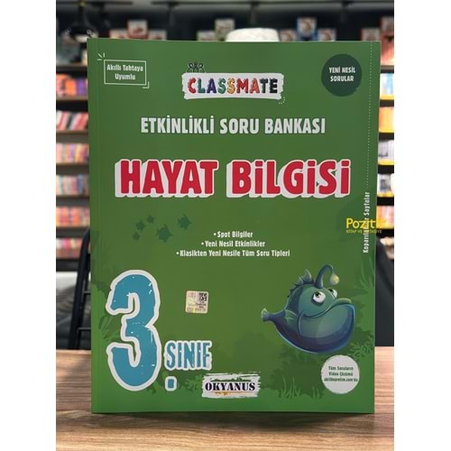 3. Sınıf Classmate Hayat Bilgisi Etkinlikli Soru