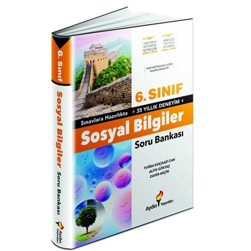 Aydın 6.Sınıf Sosyal Bilgiler Soru Bankası