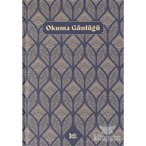Okuma Günlüğü (Motifli-Lacivert)