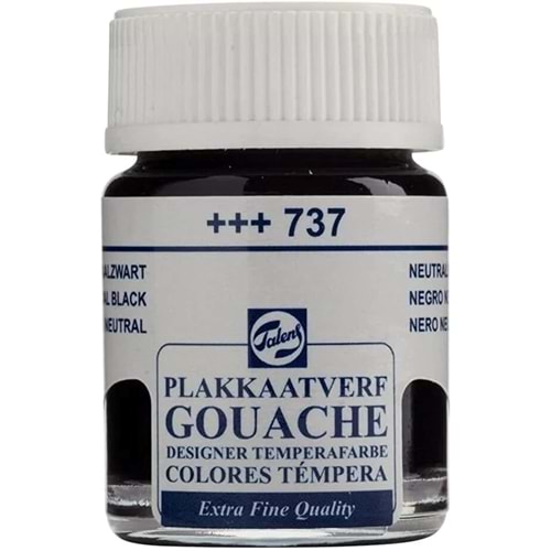 Talens Gouache Jar 16Ml Neutral Black