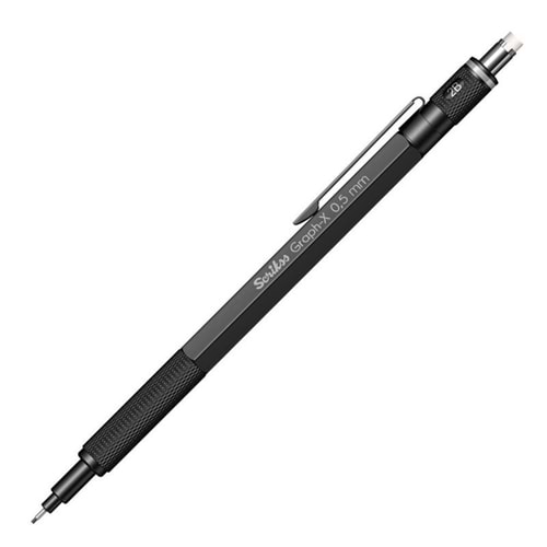 Graph-x Metal Color Mat Siyah 0.5 Mm Versatil Kalem