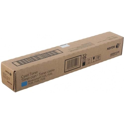 XEROX 006R01520 WC 7525/7530/7535/7545/7556/7830 MAVİ TONER ORJİNAL 15.000 SAYFA