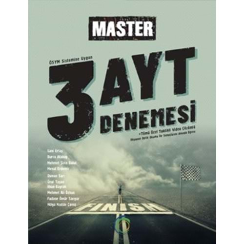 TYT- AYT Master 3 Deneme Okyanus Yayınları