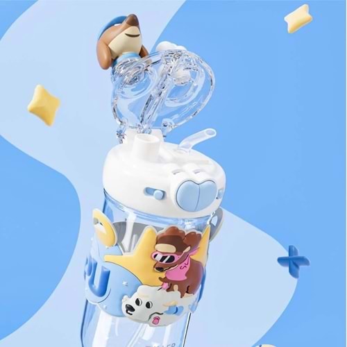 Dıller D2530 580 Ml Boyun Askılı Trıtan Su Matarası