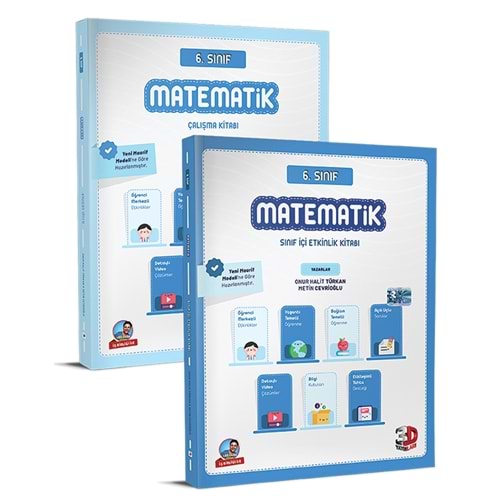 3D Yayınları 6. Sınıf Matematik Sınıf İçi Etkinlik Kitabı
