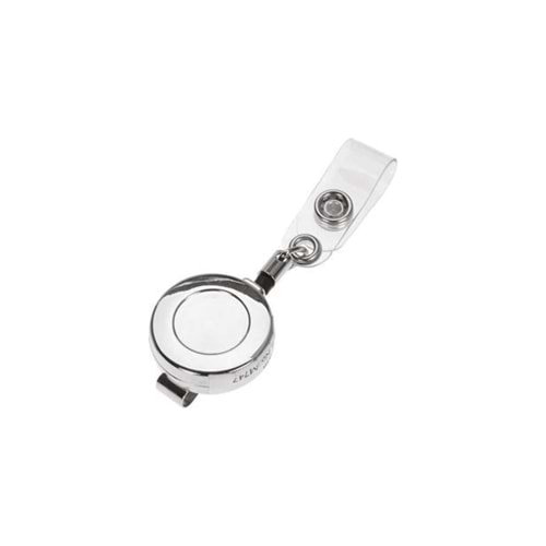 İnox Yoyo Metal Kaplamalı Yaka Kartı Tutacağı Yoyo (1 Adet)