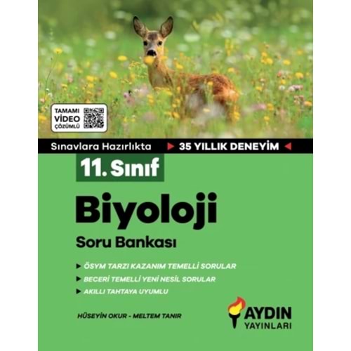Aydın 11. Sınıf Biyoloji Soru Bankası
