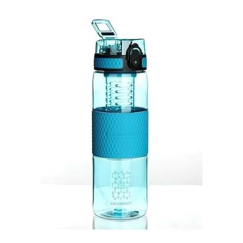 Uzspace 5061 Vitalis Tritan Matara Gri 700 Ml Açık Yeşil